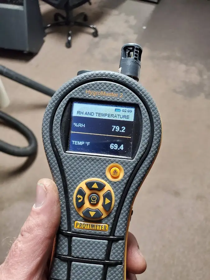 Moisture meter humidity assessment for Mold Remediation & Removal in Coral Terrace